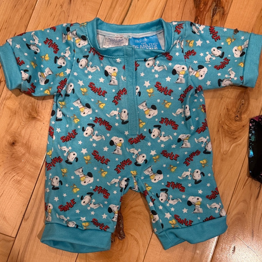 Build-A-Bear Peanuts Snoopy Blue Outfit